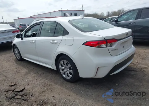 2020 Toyota Corolla Le from USA, damaged, VIN JTDEPRAE2LJ096650